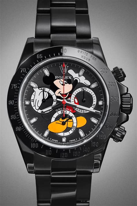 A First Look at John Mayer's Custom Mickey Mouse Rolex Daytona